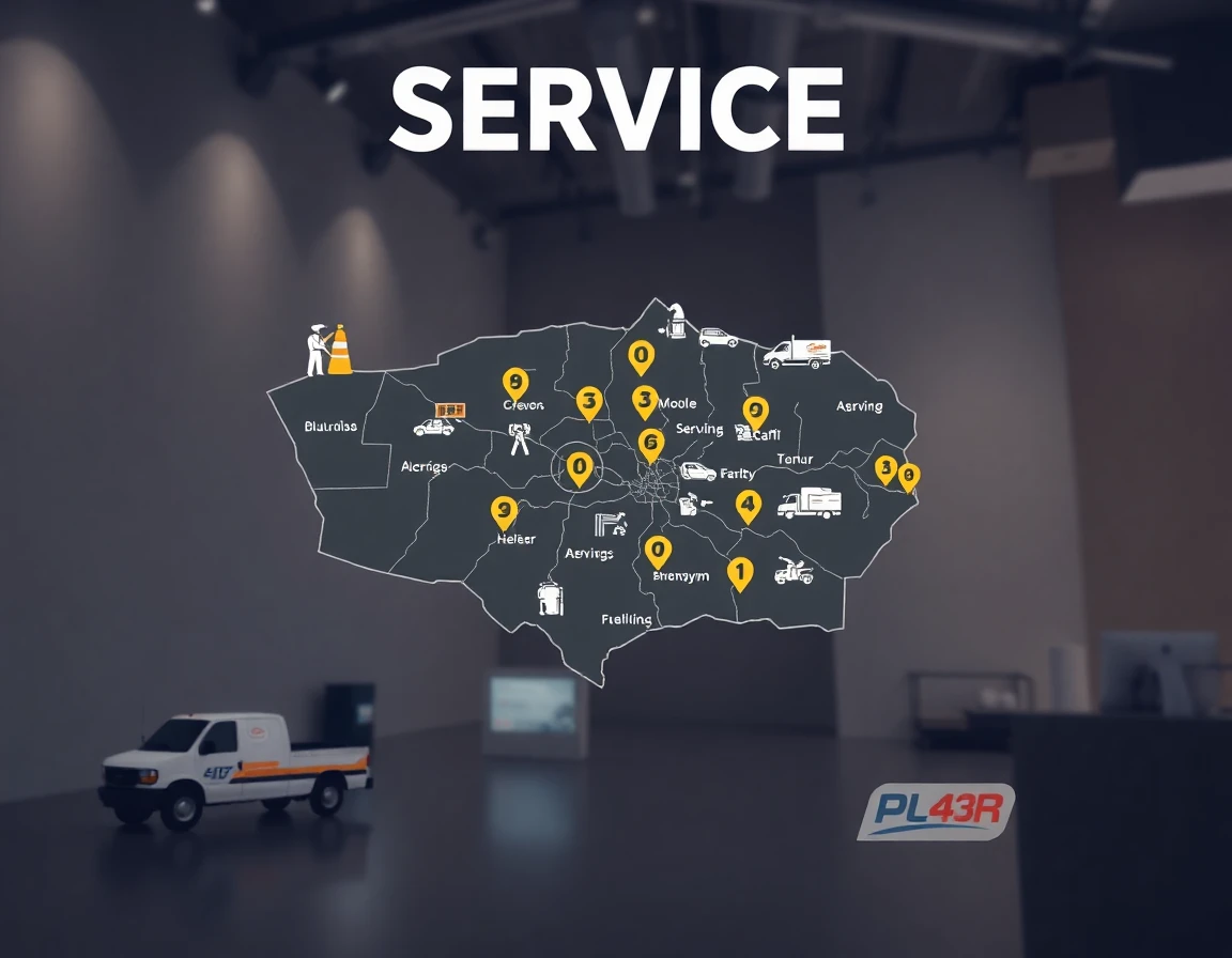 Plumbing Service Areas Map